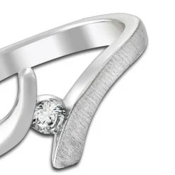 Balia Damen Ring aus 925 Silber mit Zirkonia Gr.56 BAR022W56