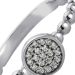 Balia Damen Ring aus 925 Silber mit Zirkonia Gr.54 BAR003W54