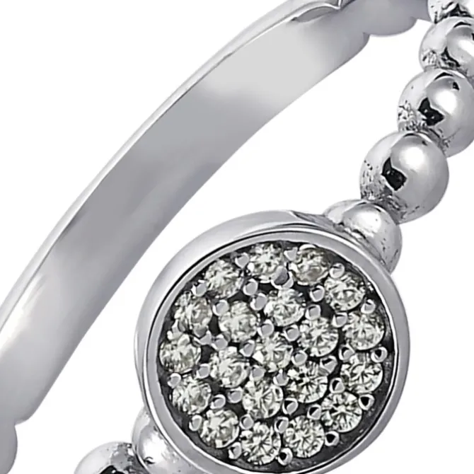 Balia Damen Ring aus 925 Silber mit Zirkonia Gr.54 BAR003W54