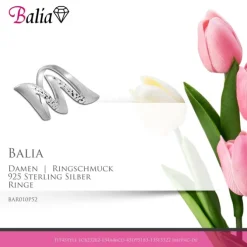 Balia Damen Ring aus 925 Silber Gr.52 BAR010P52