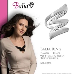 Balia Damen Ring aus 925 Silber Gr.52 BAR010P52