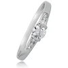 Balia Damen Ring aus 333 Weißgold mit Zirkonia Gr.56 BGR005W56
