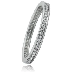 Balia Damen Ring aus 333 Weißgold mit Zirkonia Gr.60 BGR011W60