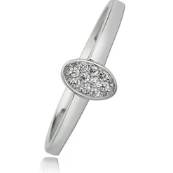 Balia Damen Ring aus 333 Weißgold mit Zirkonia Gr.60 BGR001W60