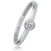 Balia Damen Ring aus 333 Weißgold mit Zirkonia Gr.54 BGR006W54