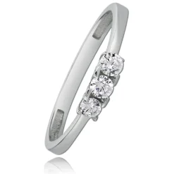 Balia Damen Ring aus 333 Weißgold mit Zirkonia Gr.60 BGR002W60