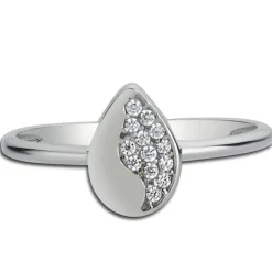 Balia Damen Ring aus 333 Weißgold mit Zirkonia Gr.60 BGR013W60