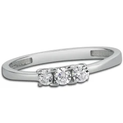 Balia Damen Ring aus 333 Weißgold mit Zirkonia Gr.60 BGR002W60