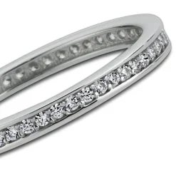 Balia Damen Ring aus 333 Weißgold mit Zirkonia Gr.60 BGR011W60