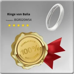 Balia Damen Ring aus 333 Weißgold Gr.54 BGR020W54