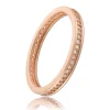 Balia Damen Ring Zirkonia einreihig Rosegold Gr.58 BGR025R58