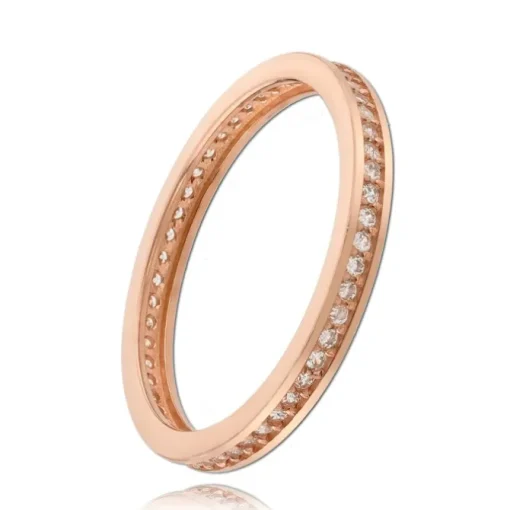 Balia Damen Ring Zirkonia einreihig Rosegold Gr.60 BGR025R60