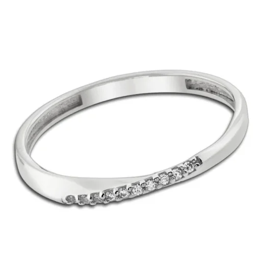 Balia Damen Ring Zirkonia aus 333 Weißgold Gr.60 BGR026W60