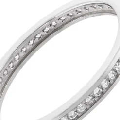 Balia Damen Ring Zirkonia einreihig Weißgold Gr.56 BGR025W56