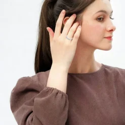 Balia Damen Ring Zirkonia einreihig Weißgold Gr.56 BGR025W56