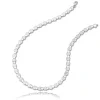 Balia Halskette für Damen matt glanz 925 Silber 44,5cm BAK010S44