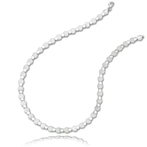 Balia Halskette für Damen matt glanz 925 Silber 44,5cm BAK010S44