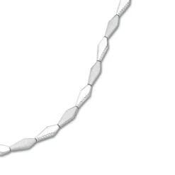 Balia Halskette für Damen matt glanz Zirkonia 925Silber 45cm BAK009S45