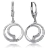 Balia Ohrhänger für Damen glanz Zirkonia 925er Silber BAO0057SW