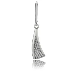 Balia Ohrhänger für Damen glanz Zirkonia aus 925er Silber BAO0017SW