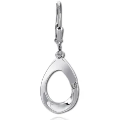Balia Ohrhänger für Damen glanz Zirkonia 925er Silber BAO0061SW