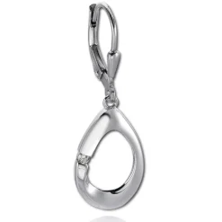 Balia Ohrhänger für Damen glanz Zirkonia 925er Silber BAO0061SW