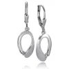 Balia Ohrhänger für Damen matt glanz Zirkonia 925er Silber BAO0059SW