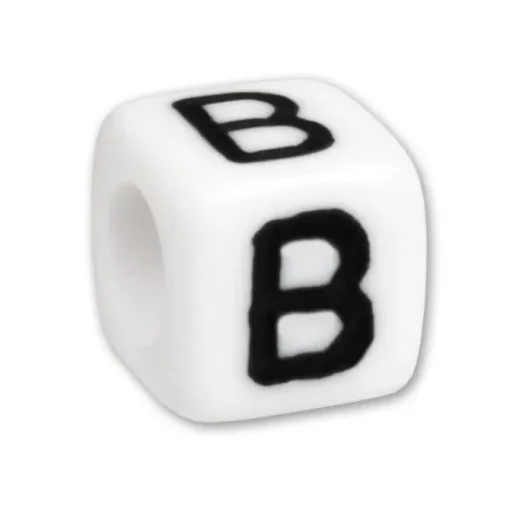 Bead Buchstabe B Beads für Armband KSPPWB
