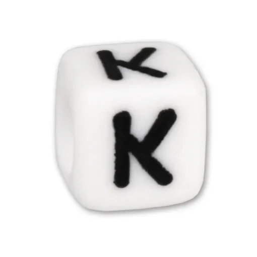 Bead Buchstabe K Beads für Armband KSPPWK