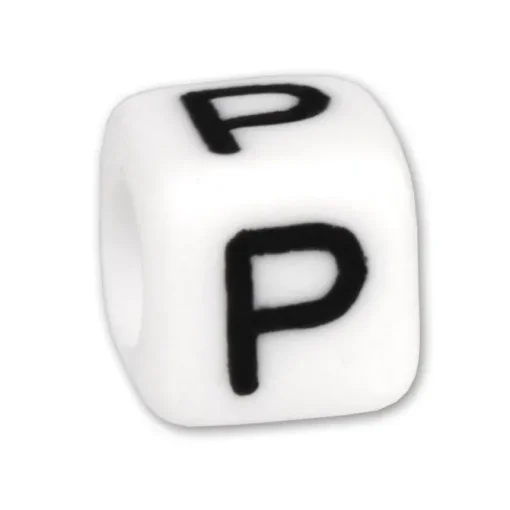 Bead Buchstabe P Beads für Armband KSPPWP