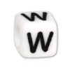 Bead Buchstabe W Beads für Armband KSPPWW