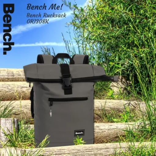 Bench Businessrucksack PU dunkelgrau ORI308K