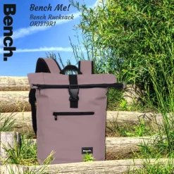 Bench Businessrucksack PU Kunststoff lila malve ORI319R1