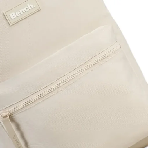 Bench Cityrucksack Nylon beige weiß ORI322N