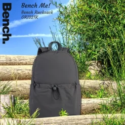 Bench Cityrucksack Nylon washed grau ORI321K