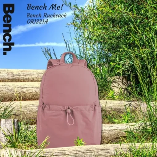 Bench Cityrucksack Nylon washed rosa ORI321A