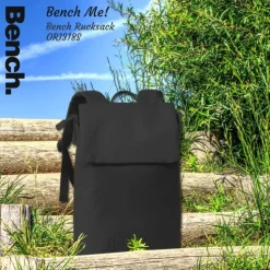 Bench Cityrucksack Polyester schwarz ORI318S