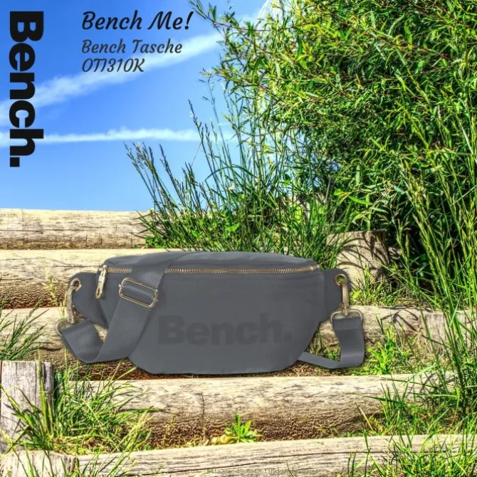 Bench Gürteltasche Nylon grau OTI310K