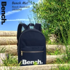 Bench kleiner Cityrucksack Nylon marineblau Sportrucksack Damen Daypack ORI304B