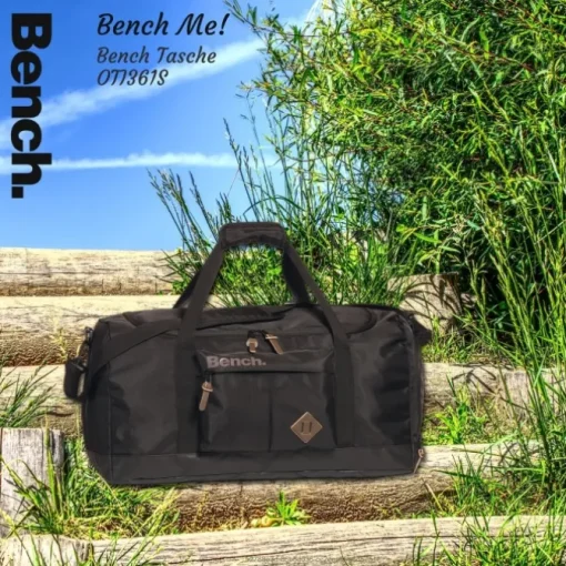 Bench Reisetasche Sporttasche Nylon schwarz OTI361S