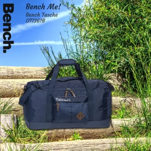 Bench Reisetasche Sporttasche Nylon dunkelblau OTI361B