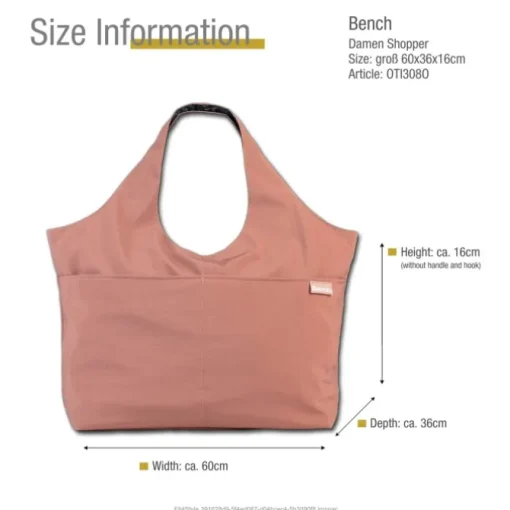 Bench Shopper Nylon washed orange rot OTI308O