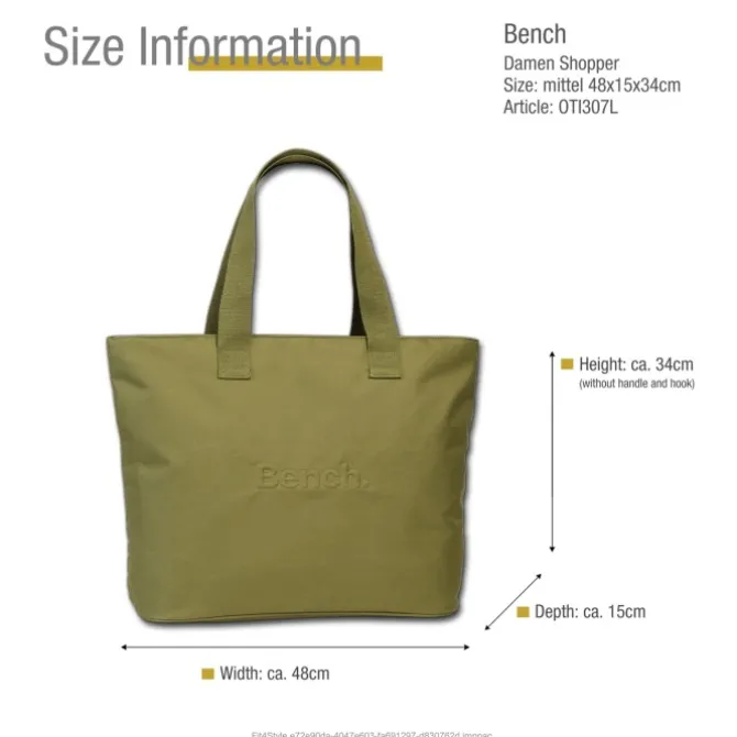Bench Shopper Polyester grün OTI307L