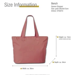 Bench Shopper Polyester orange rot OTI307O