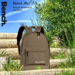 Bench sportlicher Rucksack Polyester PU hellgrau ORI301I