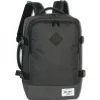 Bestway Flugbegleiter Businessrucksack Polyester Bordgepäck dunkelgrau ORI103S