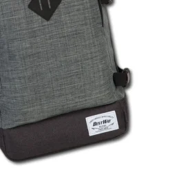 Bestway Flugbegleiter Businessrucksack Polyester Bordgepäck grau unisex ORI103K