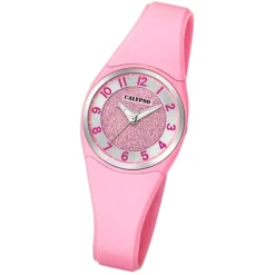 Calypso Damen Armbanduhr Trendy K5752/2 Quarzwerk-Uhr PU rosa UK5752/2