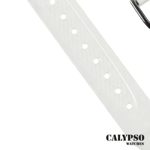 Calypso Damen Uhrenarmband 10mm PU-Band weiß für Calypso K5630 UKA5630/W