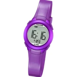 Calypso Damen-Armbanduhr Dame/Boy digital Quarz PU lila UK5677/2